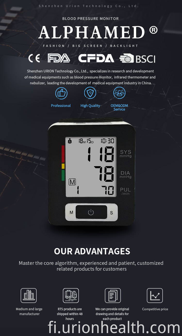 Wireless blood pressure monitor